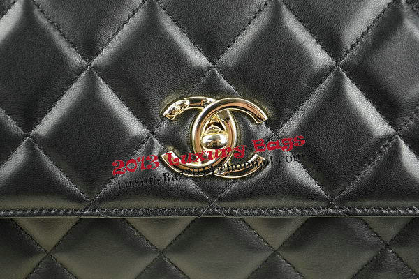Chanel Original Lambskin Embellished Flap Bag CHA92238 Black Chanel Original Lambskin Embellished Flap Bag CHA92238 Black