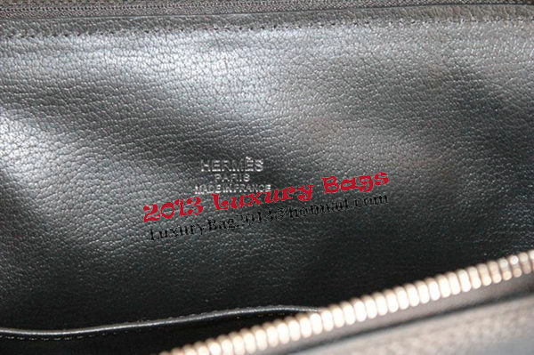 Hermes Bolide 37CM Calfskin Leather Tote Bags H509084 Black Hermes Bolide 37CM Calfskin Leather Tote Bags H509084 Black