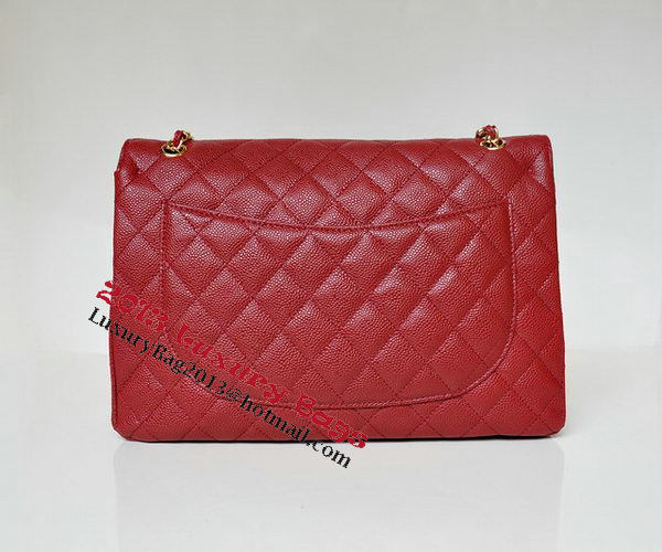 Chanel Maxi Quilted Classic Flap Bag Burgundy Cannage Patterns A58601 Gold Chanel Maxi Quilted Classic Flap Bag Burgundy Cannage Patterns A58601 Gold