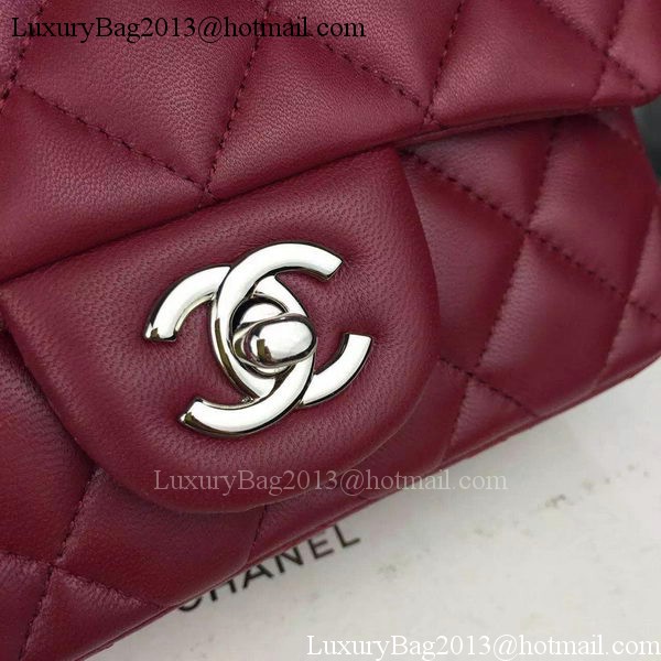 Chanel Classic Flap Bag Original Sheepskin Leather A5171 Burgundy Chanel Classic Flap Bag Original Sheepskin Leather A5171 Burgundy