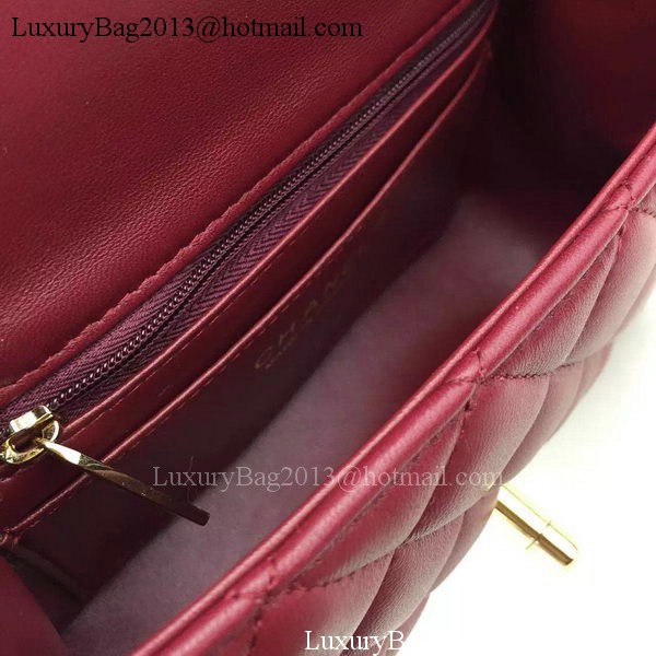 Chanel Classic Flap Bag Original Sheepskin Leather A5171 Burgundy Chanel Classic Flap Bag Original Sheepskin Leather A5171 Burgundy