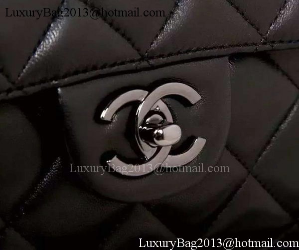 Chanel Classic Top Handle Bag Original Sheepskin Leather A92238 Black Chanel Classic Top Handle Bag Original Sheepskin Leather A92238 Black