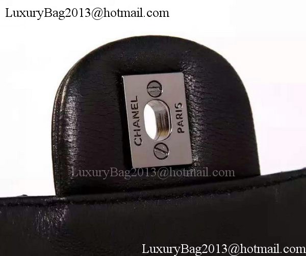 Chanel Classic Top Handle Bag Original Sheepskin Leather A92238 Black Chanel Classic Top Handle Bag Original Sheepskin Leather A92238 Black