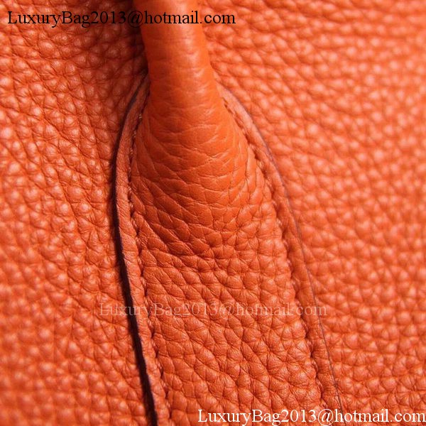 Hermes Garden Party 36cm 30cm Tote Bag Original Leather Orange Hermes Garden Party 36cm 30cm Tote Bag Original Leather Orange