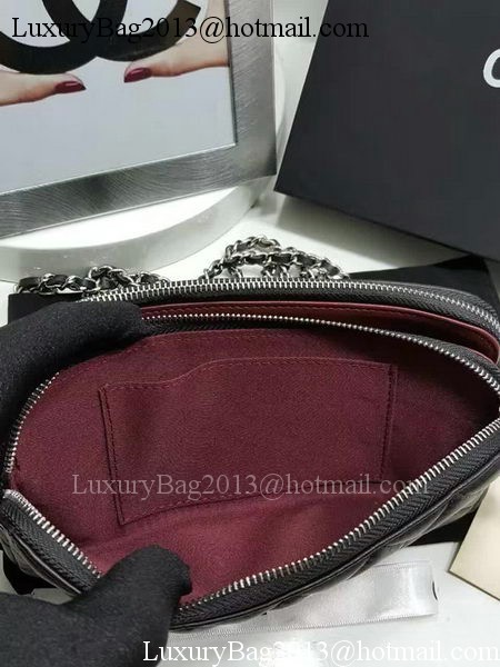 Chanel mini Shoulder Bag Sheepskin Leather A7020 Black Chanel mini Shoulder Bag Sheepskin Leather A7020 Black