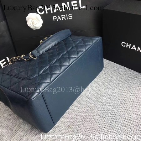 Chanel LE Boy Grand Shopping Tote Bag GST Royal Cannage Pattern A50995 Silver Chanel LE Boy Grand Shopping Tote Bag GST Royal Cannage Pattern A50995 Silver