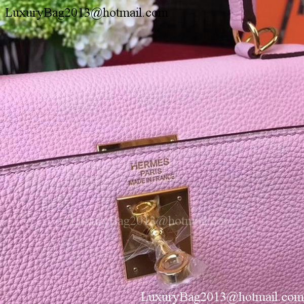 Hermes Kelly 32cm Shoulder Bag TOGO Leather KY32 Pink Hermes Kelly 32cm Shoulder Bag TOGO Leather KY32 Pink