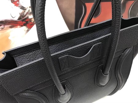 Celine Luggage Micro Tote Bag Original Leather CLY33081M Black Celine Luggage Micro Tote Bag Original Leather CLY33081M Black
