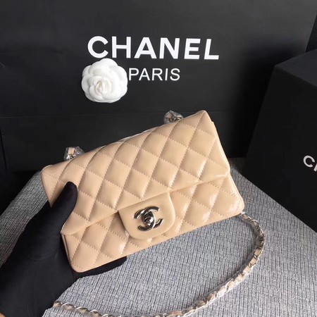 Chanel Classic Flap mini Bag Original Leather A1117 Apricot Chanel Classic Flap mini Bag Original Leather A1117 Apricot