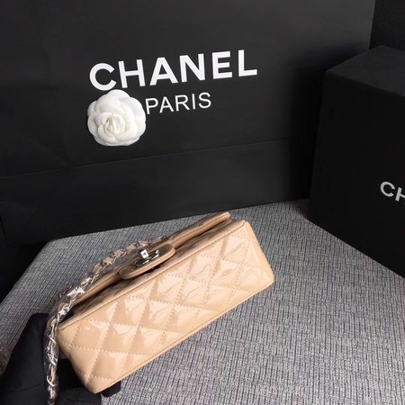 Chanel Classic Flap mini Bag Original Leather A1117 Apricot Chanel Classic Flap mini Bag Original Leather A1117 Apricot