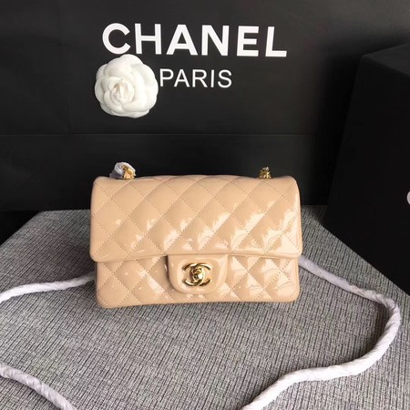 Chanel Classic Flap mini Bag Original Leather A1117 Apricot Chanel Classic Flap mini Bag Original Leather A1117 Apricot