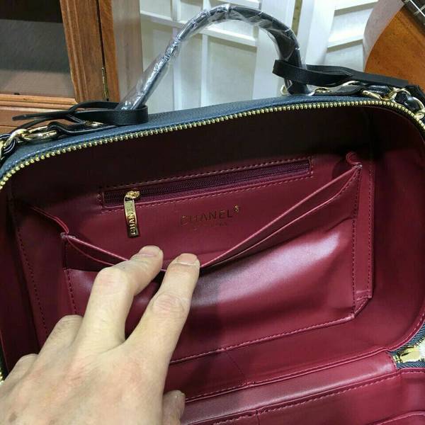 Chanel Calfskin Leather Shoulder Bag 6070 Blue Chanel Calfskin Leather Shoulder Bag 6070 Blue