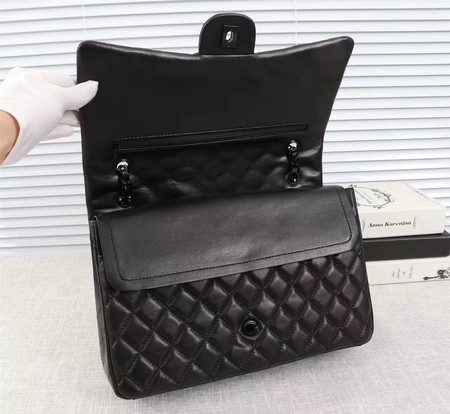 Chanel Maxi Classic Flap Bag Sheepskin Leather A58601 Black Chanel Maxi Classic Flap Bag Sheepskin Leather A58601 Black