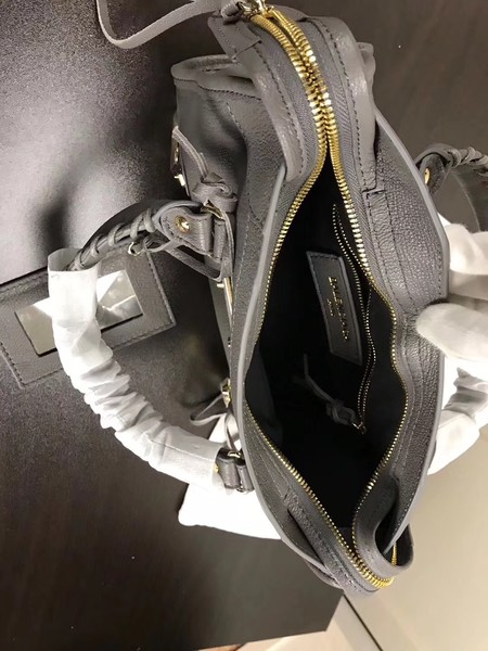 Balenciaga Giant City Gold Studs Handbag B084335 Grey Balenciaga Giant City Gold Studs Handbag B084335 Grey