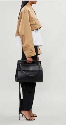 GIVENCHY Whip large leather shoulder bag 37101 black GIVENCHY Whip large leather shoulder bag 37101 black