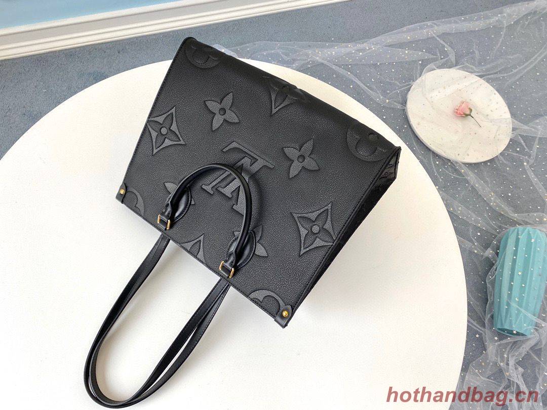 Louis Vuitton ONTHEGO Original Leather Medium Bag M45040 Black Louis Vuitton ONTHEGO Original Leather Medium Bag M45040 Black