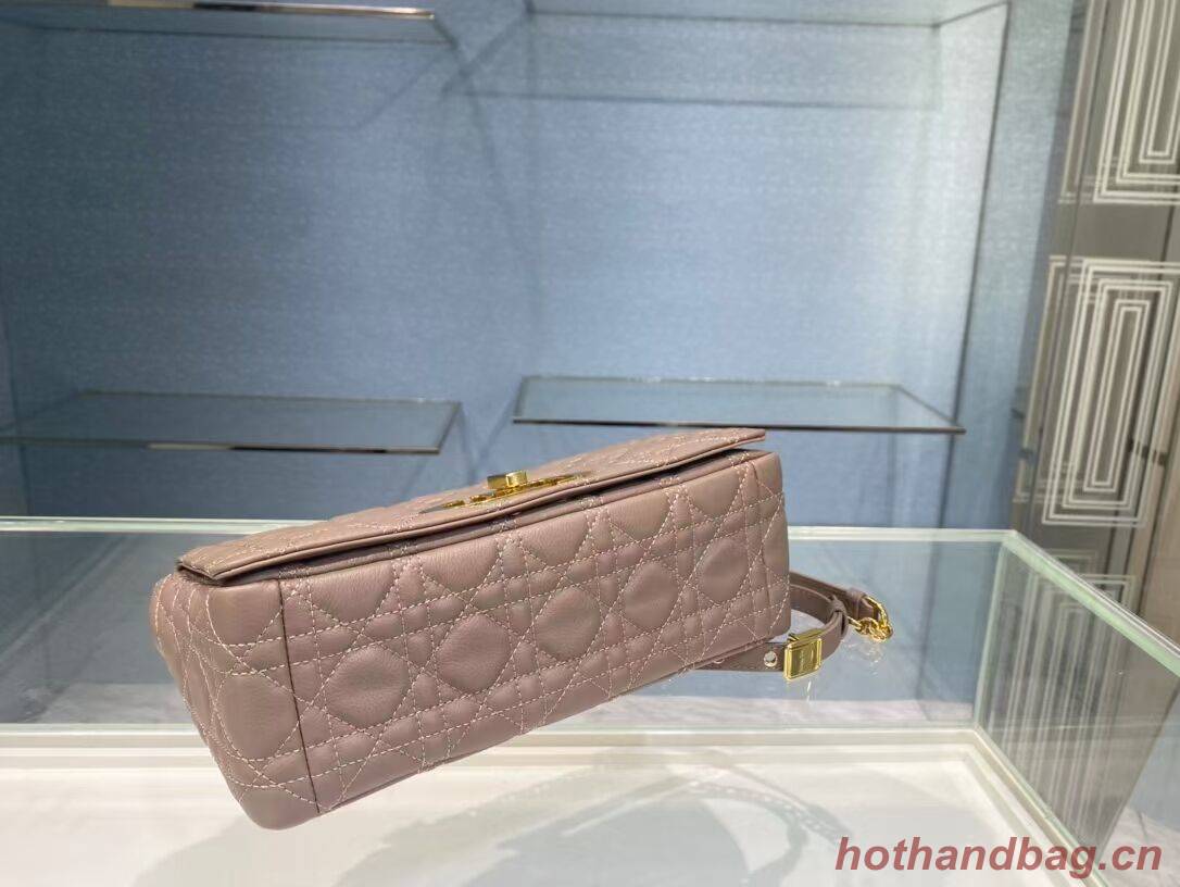 MEDIUM DIOR CARO BAG Soft Cannage Calfskin M9242 pink MEDIUM DIOR CARO BAG Soft Cannage Calfskin M9242 pink