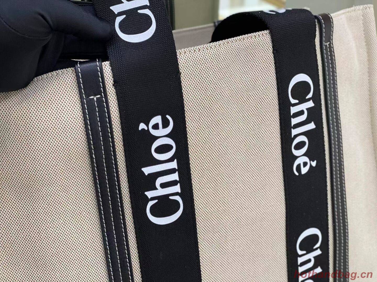 Chloe Cloth & leather 6C025 black Chloe Cloth & leather 6C025 black