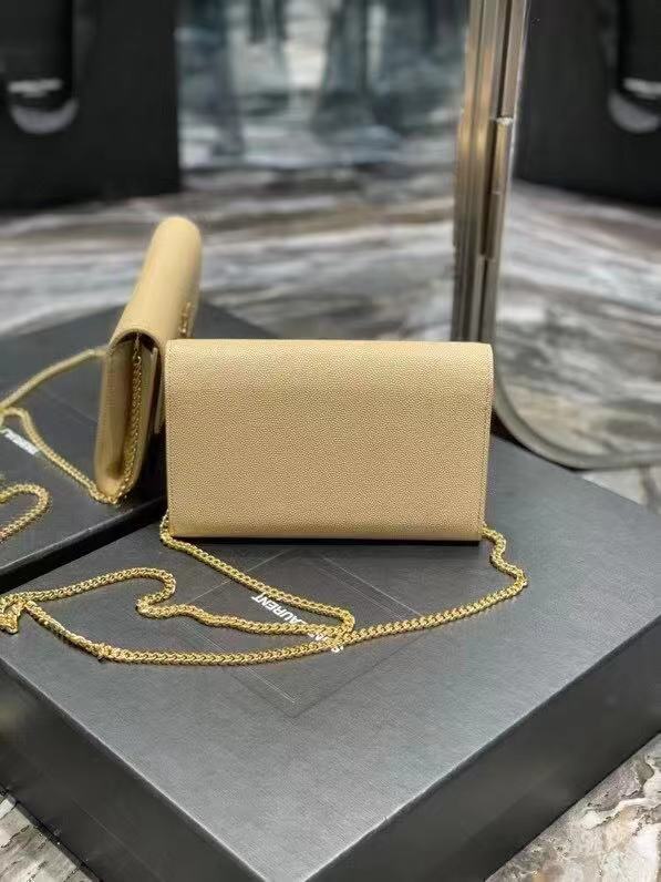 Yves Saint Laurent Calf leather cross-body bag Y707788 BEIGE Yves Saint Laurent Calf leather cross-body bag Y707788 BEIGE
