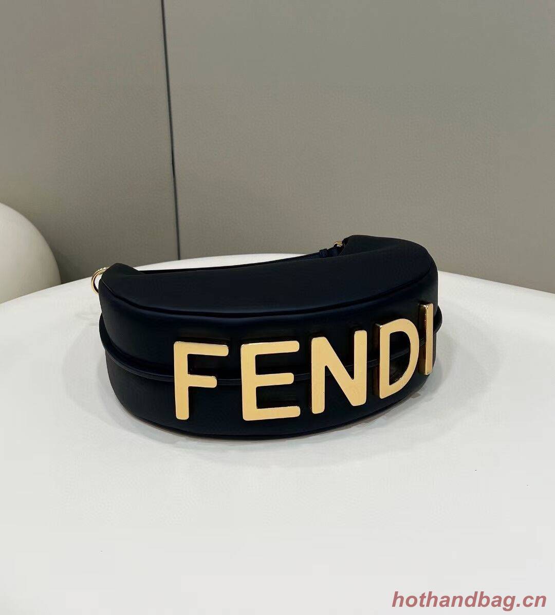 Fendi graphy Small black leather bag 8BR798 Fendi graphy Small black leather bag 8BR798