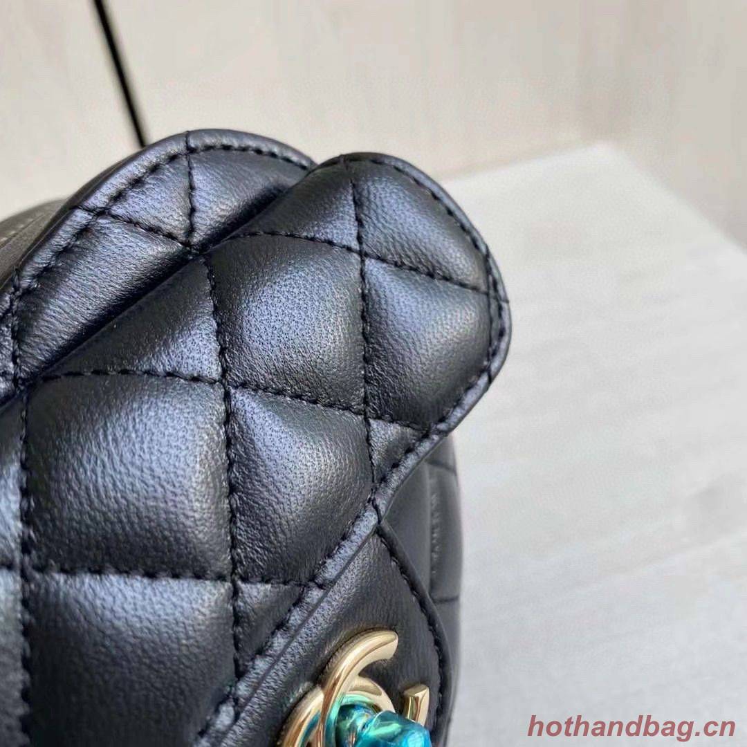 Chanel 2022S Love Heart Original Lambskin Crossbody Chain Mini Bag AS3191 Black Chanel 2022S Love Heart Original Lambskin Crossbody Chain Mini Bag AS3191 Black