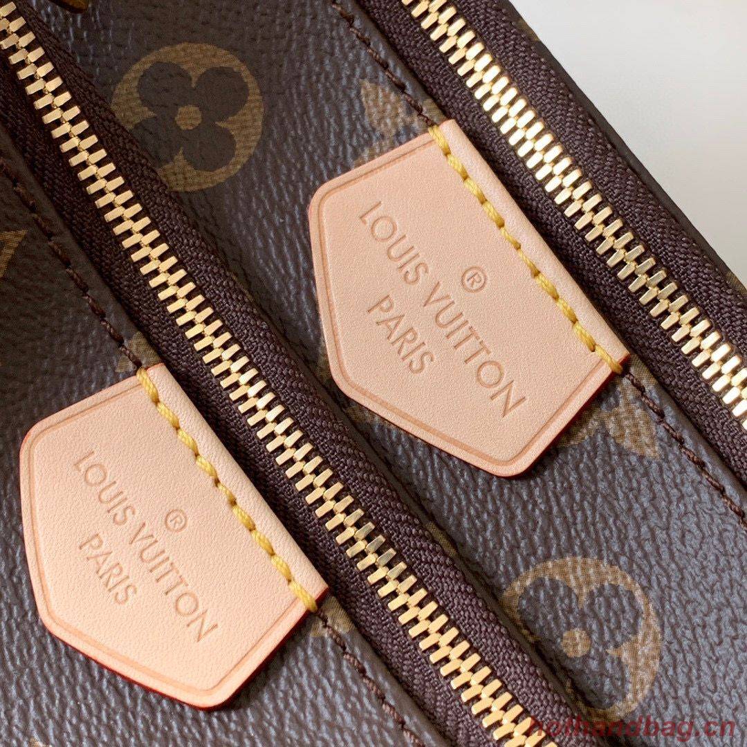 Louis vuitton original monogram canvas Shoulder Bag MULTI-POCHETTE ACCESSOIRES M44813 Green Louis vuitton original monogram canvas Shoulder Bag MULTI-POCHETTE ACCESSOIRES M44813 Green
