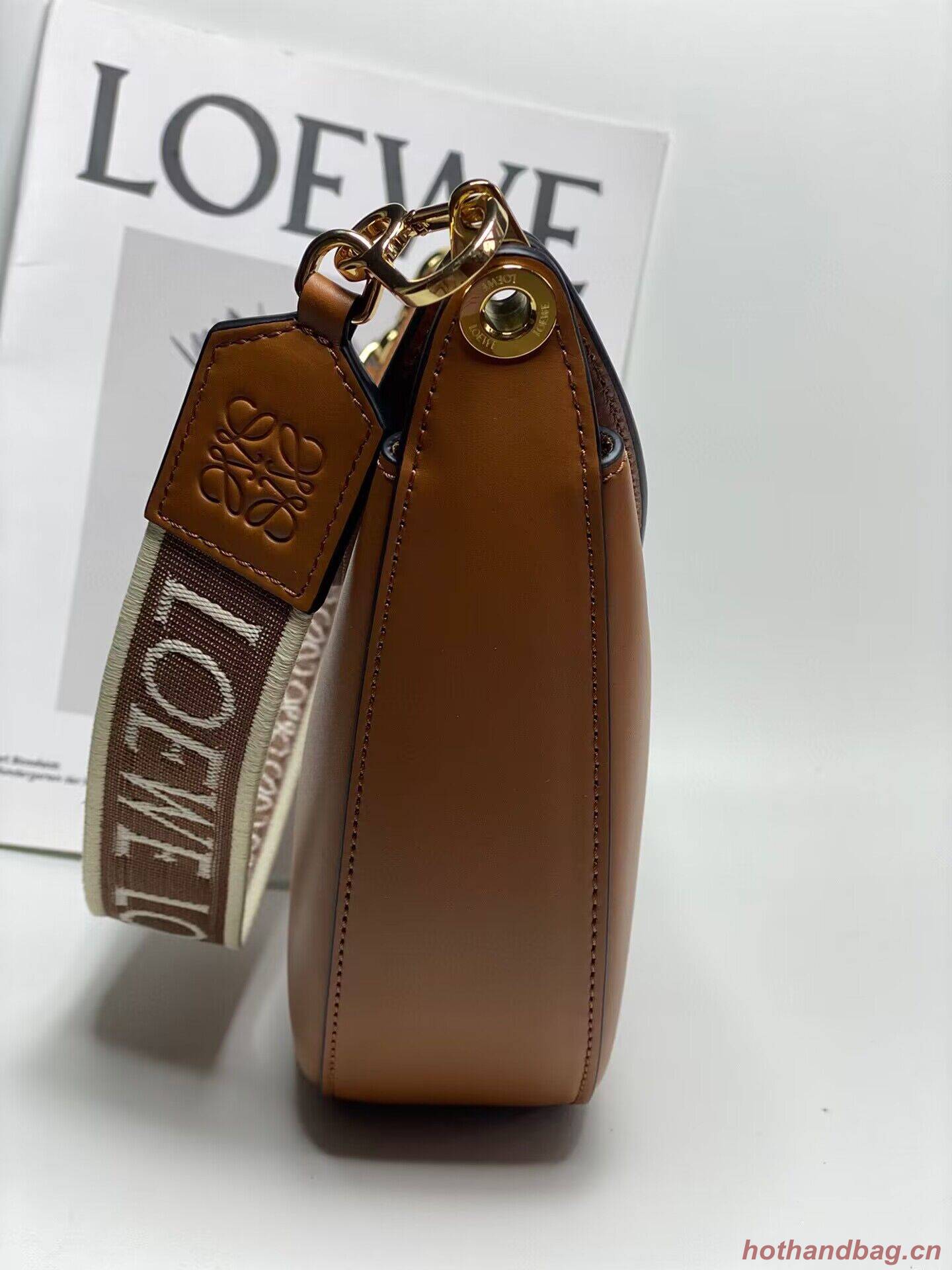 Loewe Original Leather Shoulder Handbag 3073 Brown Loewe Original Leather Shoulder Handbag 3073 Brown