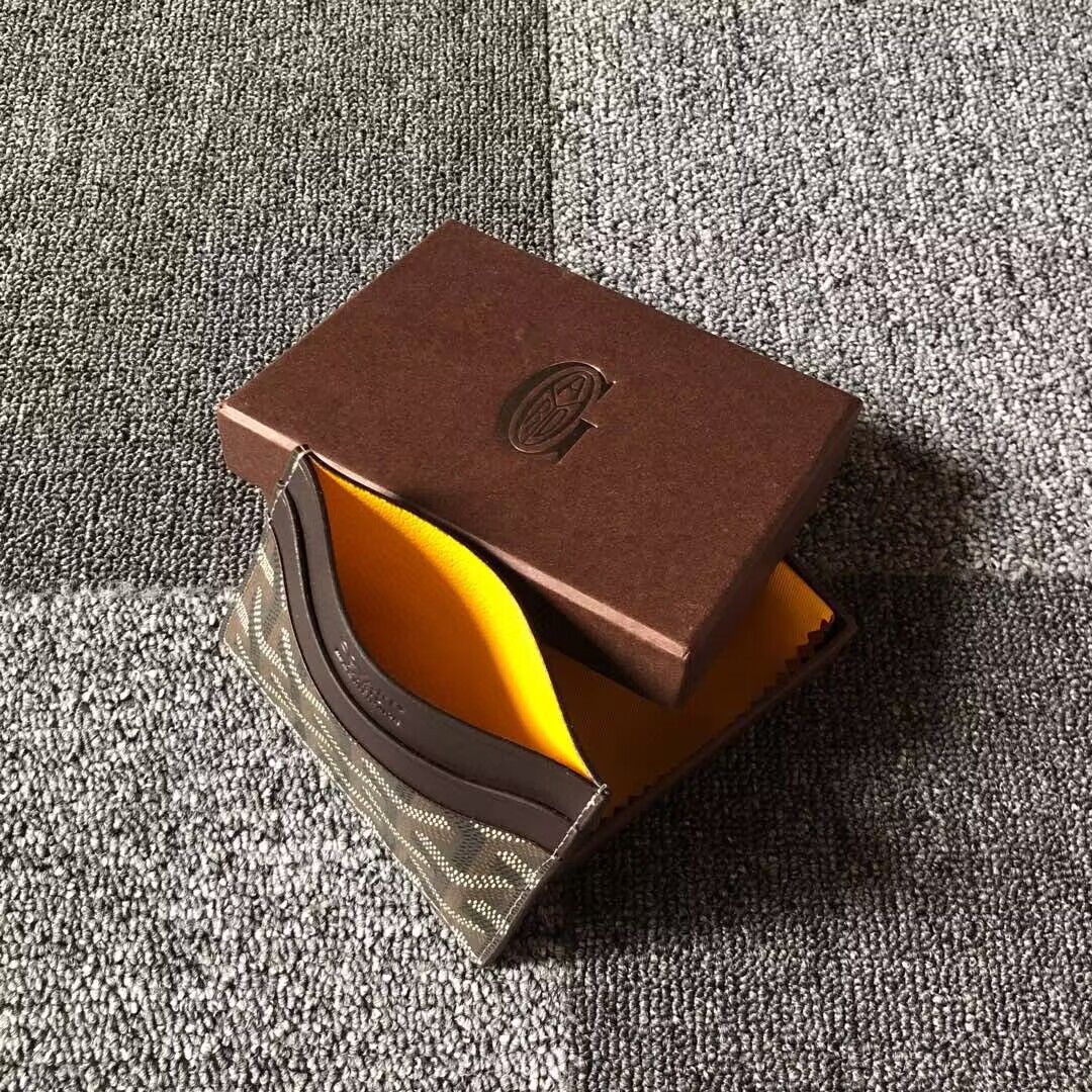 Goyard Card case G9988 Brown Goyard Card case G9988 Brown