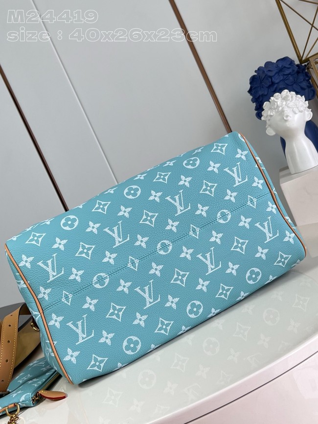 Louis Vuitton Speedy P9 Bandouliere 40 M24418 blue Louis Vuitton Speedy P9 Bandouliere 40 M24418 blue