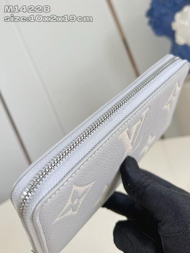 Louis Vuitton Zippy Wallet M14228 Brume & Quartz