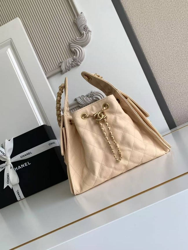 CHANEL 25 SMALL HANDBAG AS5293 Beige
