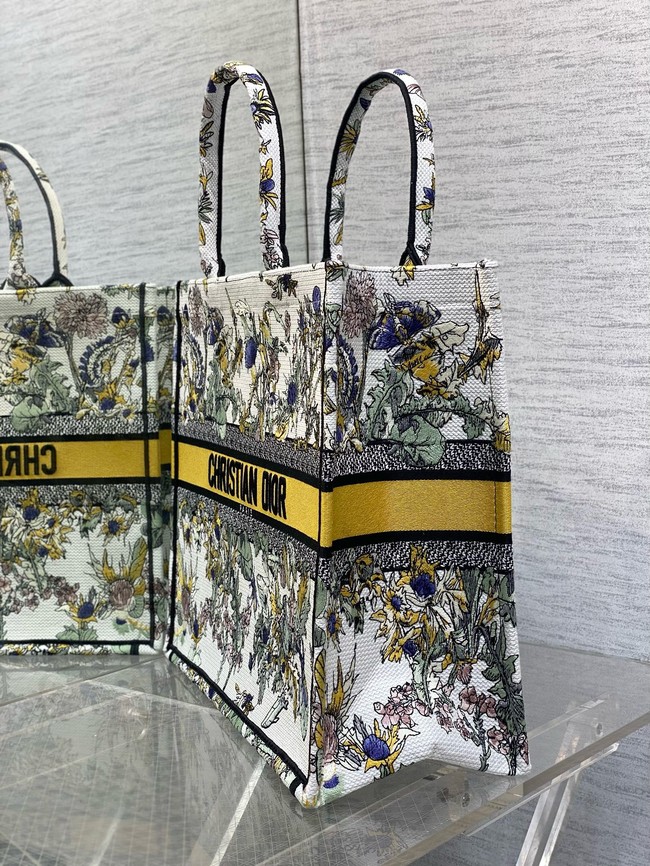 Large Dior Book Tote Embroidery Embroidery M1286ZEDX-3