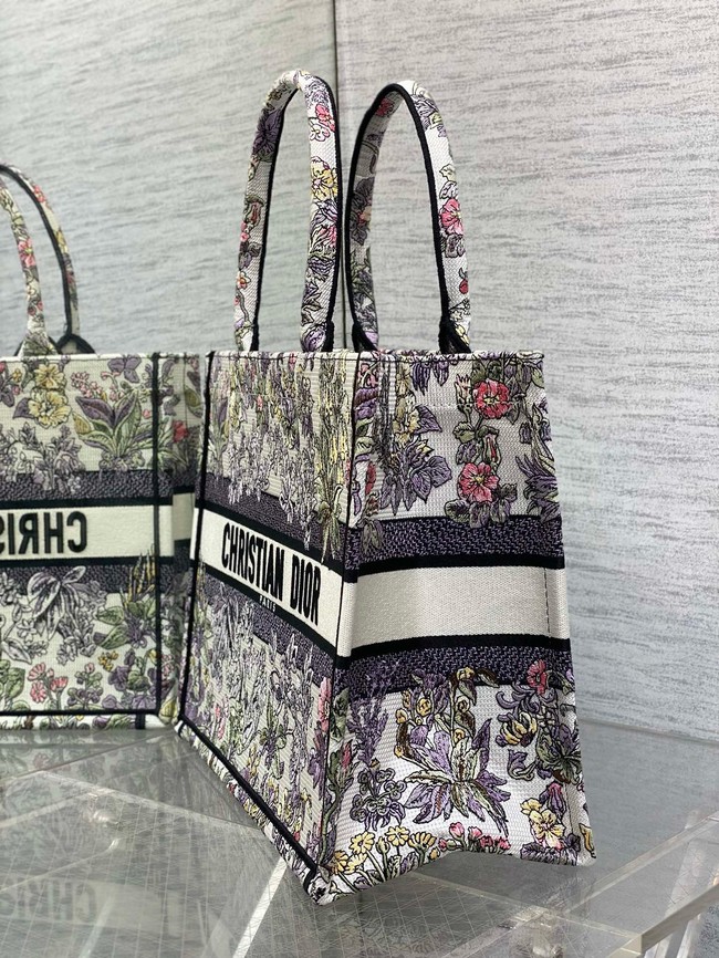 Medium Dior Book Tote Embroidery Embroidery M1296ZTDT-4