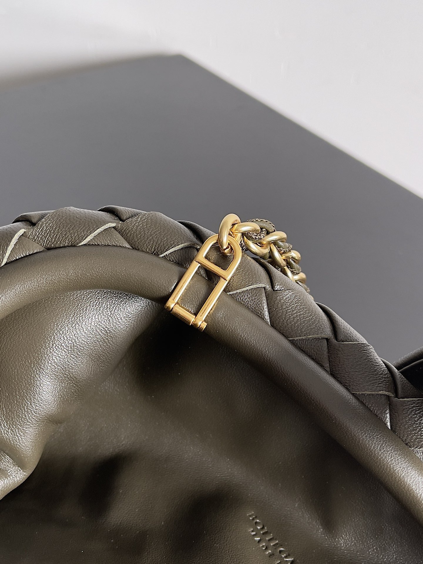 Bottega Veneta Lauren 1980 785807 Khaki Green Bottega Veneta Lauren 1980 785807 Khaki Green