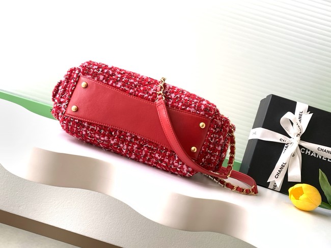 Chanel Small Bowling Bag AS5792 Red