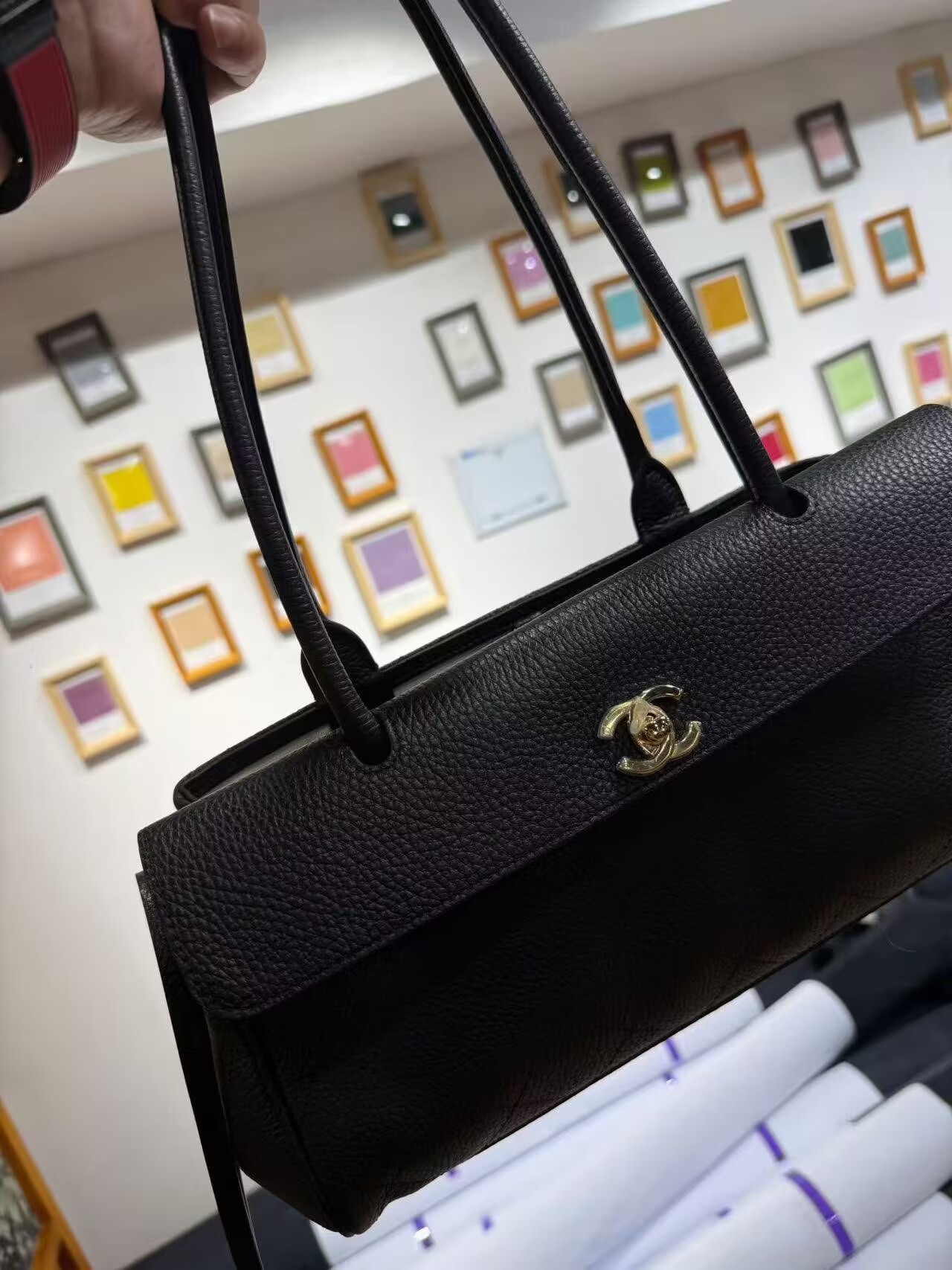 Chanel 2026SS Original Leather Bag A31055 Black Chanel 2026SS Original Leather Bag A31055 Black