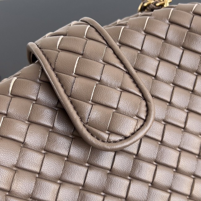 Bottega Veneta Small Lauren 1980 804038 dark gray