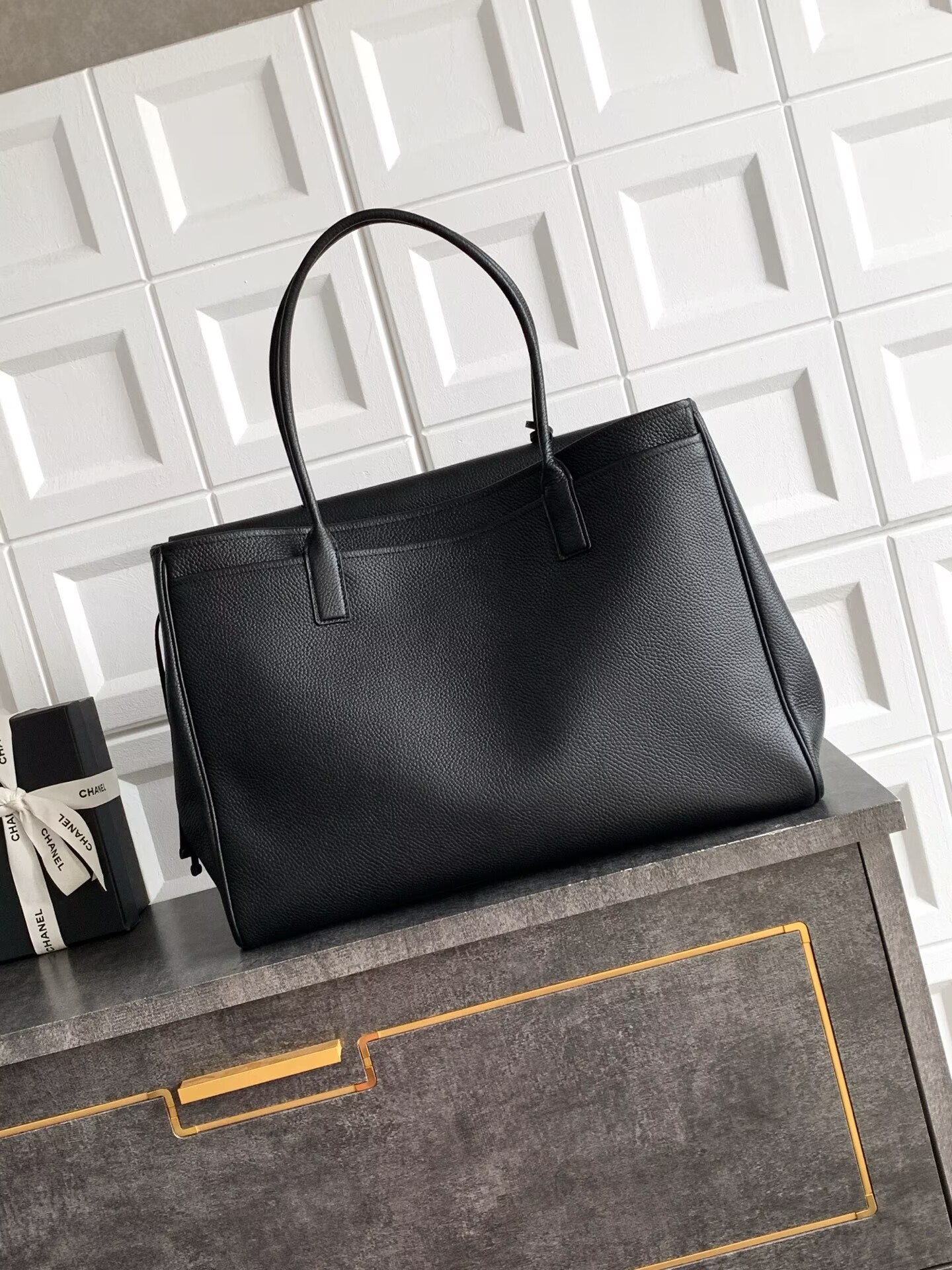 Chanel 26S Original Shopping Bag AS6289 Black