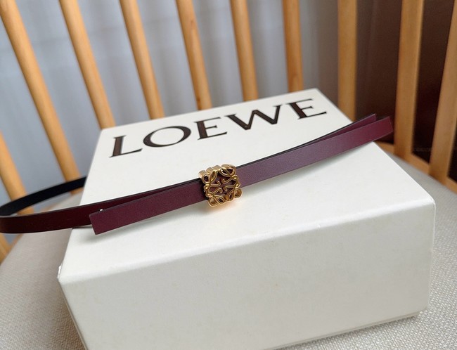 Loewe Leather belt Calfskin 66043 Loewe Leather belt Calfskin 66043