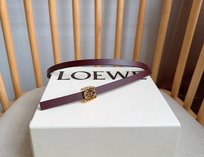 Loewe Leather belt Calfskin 66043 Loewe Leather belt Calfskin 66043