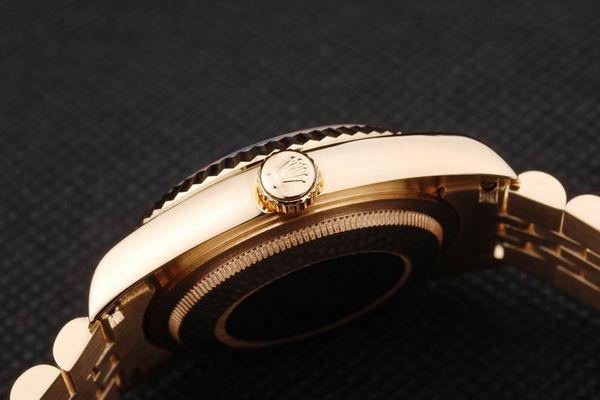 Rolex Datejust Golden&White Cutwork Men Watch-RD2402 Rolex Datejust Golden&White Cutwork Men Watch-RD2402