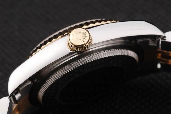 Rolex Datejust Golden White Surface Men Watch-RD2366 Rolex Datejust Golden White Surface Men Watch-RD2366