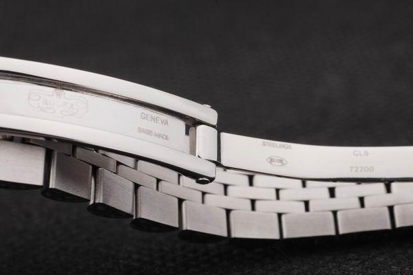 Rolex Datejust Mechanism Silver Bezel&Black Surface Watch-RD2452 Rolex Datejust Mechanism Silver Bezel&Black Surface Watch-RD2452