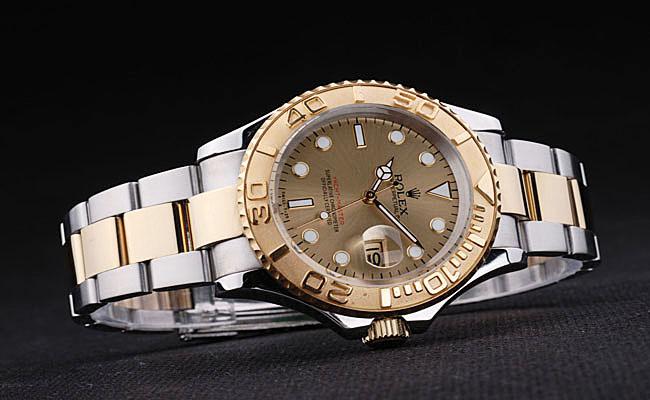 Rolex Yacht-Master II Golden Surface Cutwork Men Watch-RY3901 Rolex Yacht-Master II Golden Surface Cutwork Men Watch-RY3901